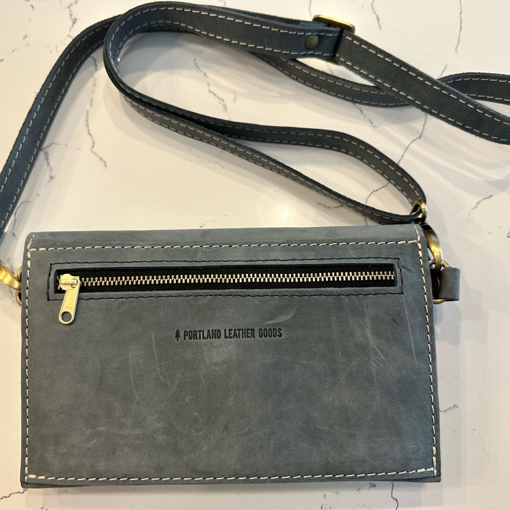 Portland Leather Envelope Crossbody